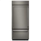 20.9 Cu. Ft. 36" Width Built-In Panel Ready Platinum Interior Bottom Mount Refrigerator Product Image