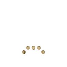 See Details - Café™ 5 Gas Cooktop Knobs - Brushed Brass
