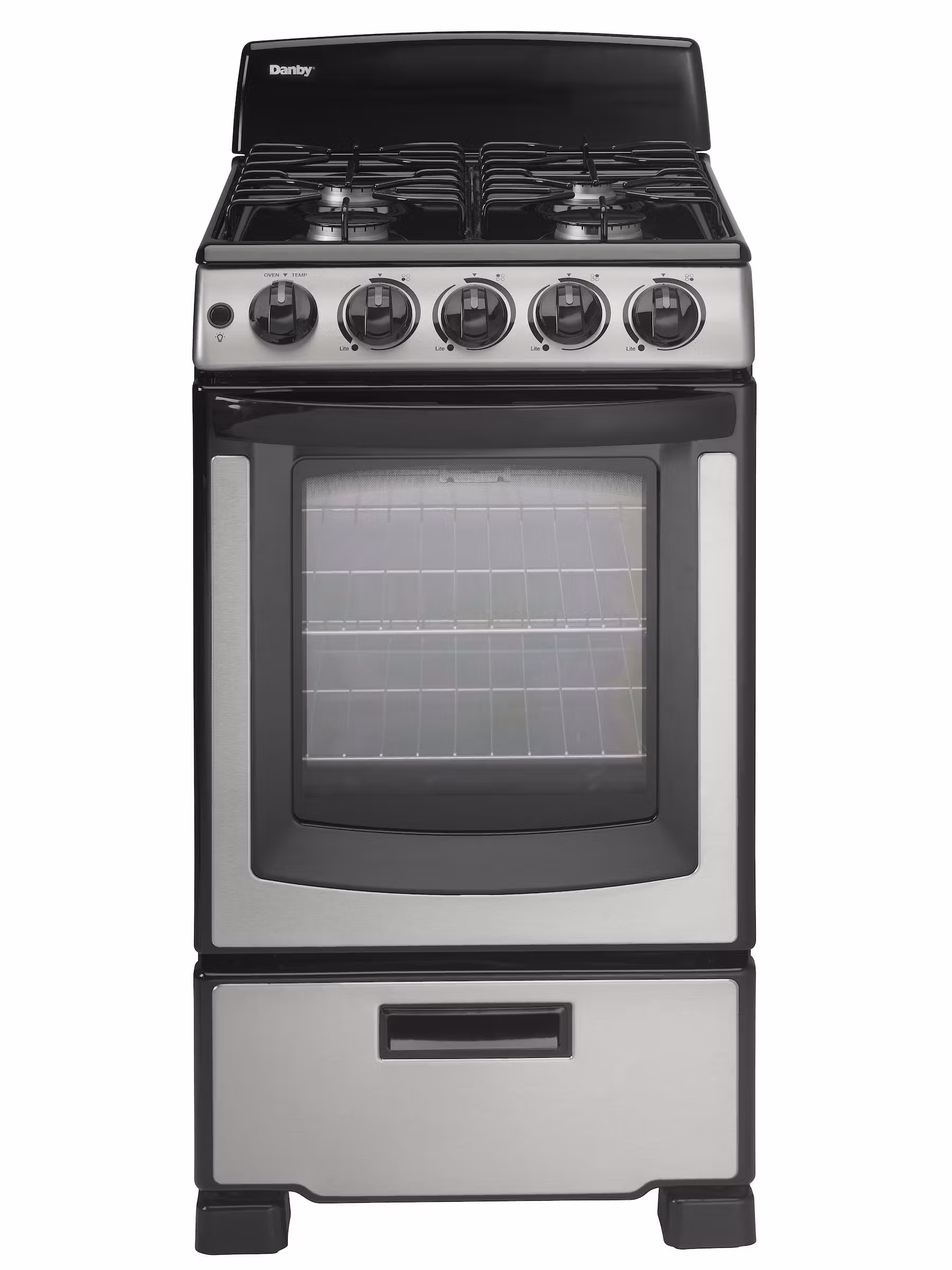 See Details - Danby 20" Wide Gas Range in Stainless Steel