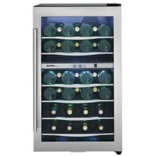 See Details - Danby 38 Bottle Free-Standing Wine Cooler in Stainless Steel