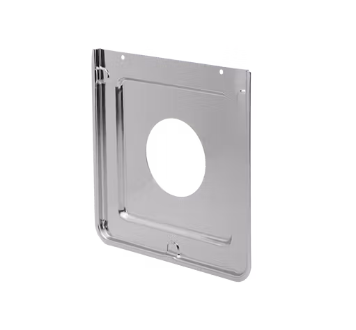 See Details - Smart Choice Square Chrome Gas Drip Pan