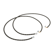 View Product - 4' Braided hoses with 90 degree elbow 1700 PSI - 2 Pack