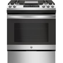 See Details - GE® 30" Slide-In Front Control Gas Range