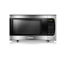 See Details - Danby 0.9 cu. ft. Countertop Microwave in Stainless Steel