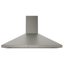 See Details - GE® 36" Wall-Mount Pyramid Chimney Hood