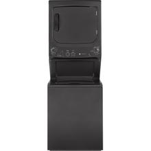 See Details - GE Unitized Spacemaker® 3.8 cu. ft. Capacity Washer with Stainless Steel Basket and 5.9 cu. ft. Capacity Gas Dryer