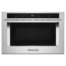 See Details - 24" Under-Counter Microwave Oven Drawer - Stainless Steel