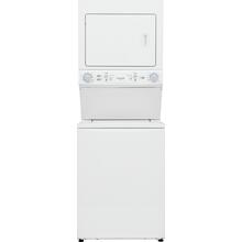 See Details - Frigidaire Electric Long Vent Stacked Laundry Center - 3.9 Cu. Ft Washer and 5.5 Cu. Ft. Dryer