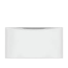 Luxury-Glide® Pedestal with Spacious Storage Drawer