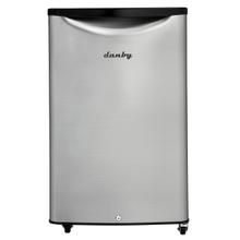 See Details - Danby 4.4 cu. ft. Outdoor Fridge in Stainless Steel