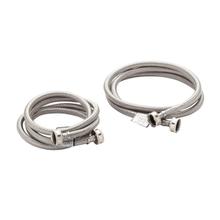 See Details - Smart Choice 6' Stainless Steel Braided Fill Hose 2 Pack