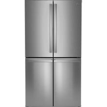 See Details - GE Profile™ Series ENERGY STAR® 28.4 Cu. Ft. Quad-Door Refrigerator with Dual-Dispense AutoFill Pitcher and Door in Door