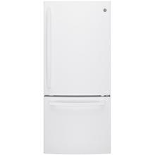 See Details - GE® ENERGY STAR® 21.0 Cu. Ft. Bottom-Freezer Refrigerator