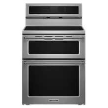 30-Inch 4-Element Induction Double Oven Convection Range - Stainless Steel
