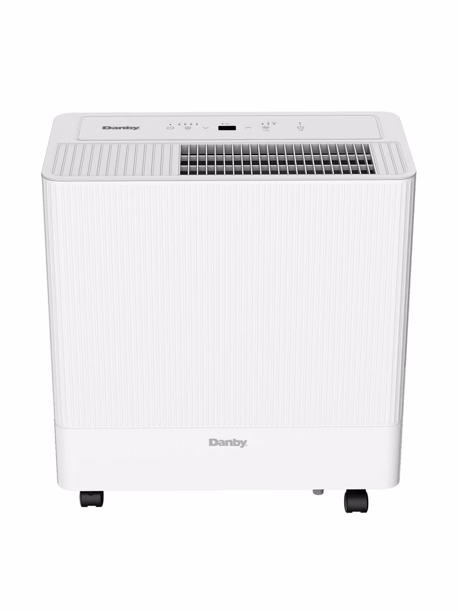See Details - Danby 50 Pint Dehumidifier with Wi-Fi in White