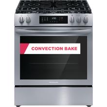 See Details - Frigidaire 30" Front Control Gas Range with Convection Bake