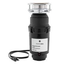 See Details - GE DISPOSALL® 1/3 HP Continuous Feed Garbage Disposer - Corded