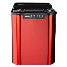 See Details - Danby 25 lbs. Countertop Ice Maker in Red