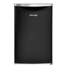 See Details - Danby 4.4 cu. ft. Retro Compact Fridge in Midnight Black