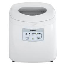 See Details - Danby 25 lbs. Countertop Ice Maker in White