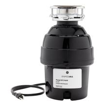 See Details - GE DISPOSALL® 3/4 HP Continuous Feed Garbage Disposer - Corded