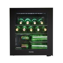 See Details - Danby 16 Bottle Free-Standing Wine Cooler in Black