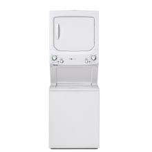 See Details - GE Unitized Spacemaker® ENERGY STAR® 3.9 cu. ft. Capacity Washer with Stainless Steel Basket and 5.9 cu. ft. Capacity Gas Dryer