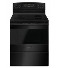 30-inch Electric Range with Self-Clean Option - Black