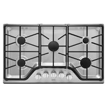 36-inch Wide Gas Cooktop with DuraGuard Protective Finish