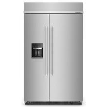 See Details - 29.4 Cu. Ft. 48" Built-In Side-by-Side Refrigerator with Ice and Water Dispenser