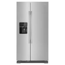 See Details - 33-inch Side-by-Side Refrigerator with Dual Pad External Ice and Water Dispenser