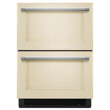 See Details - 24" Panel Ready Refrigerator/Freezer Drawer Panel Ready