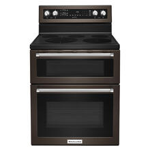 See Details - 30-Inch 5 Burner Electric Double Oven Convection Range