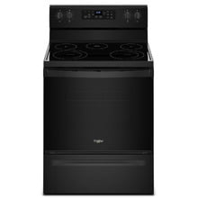 5.3 cu. ft. Freestanding Electric Range with Frozen Bake Technology Black