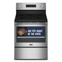 See Details - Electric Range with Air Fryer and Basket - 5.3 cu. ft.