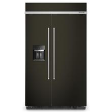 See Details - 29.4 Cu. Ft. 48" Built-In Side-by-Side Refrigerator with Ice and Water Dispenser