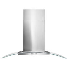 See Details - 36" Concave Glass Wall Mount Range Hood