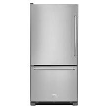 See Details - 22 cu. ft. 33-Inch Width Full Depth Non Dispense Bottom Mount Refrigerator