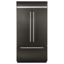 See Details - 24.2 Cu. Ft. 42" Width Built-In Stainless French Door Refrigerator with Platinum Interior Design