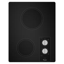 See Details - 15-inch Electric Cooktop with Easy Wipe Ceramic Glass