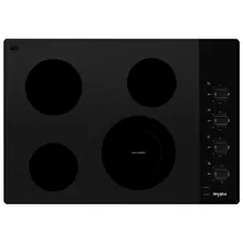 See Details - 30-inch Electric Ceramic Glass Cooktop with Dual Radiant Element