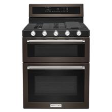 See Details - 30-Inch 5 Burner Gas Double Oven Convection Range
