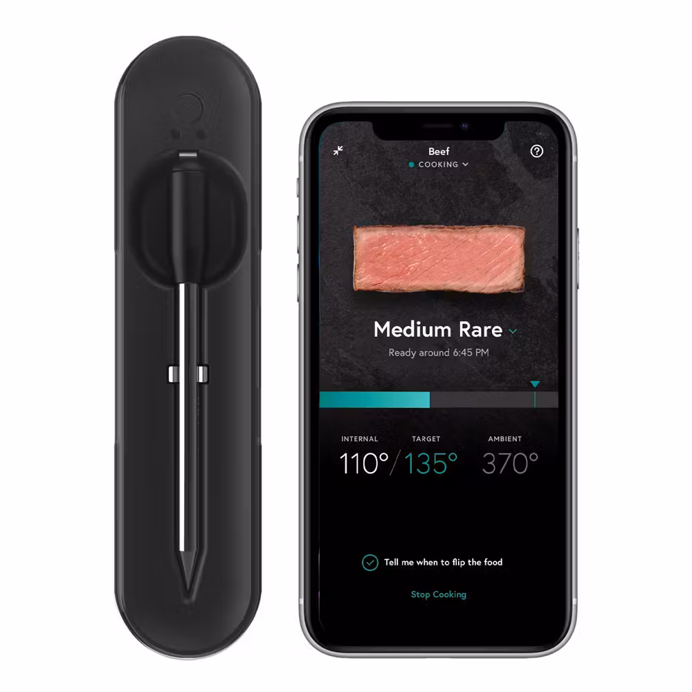 See Details - Yummly® Smart Bluetooth Meat Thermometer