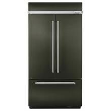 See Details - 24.2 Cu. Ft. 42" Width Built-In Stainless French Door Refrigerator with Platinum Interior Design - Black Stainless Steel with PrintShield™ Finish