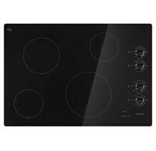 See Details - 30-inch Electric Cooktop with Multiple Settings - Black