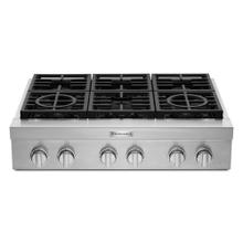 See Details - KitchenAid® 36'' 6-Burner Commercial-Style Gas Rangetop