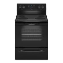 4.8 Cu. Ft. Freestanding Electric Range with FlexHeat Dual Radiant Element Black