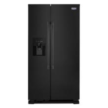 See Details - 36-Inch Wide Side-by-Side Refrigerator with Exterior Ice and Water Dispenser - 25 Cu. Ft.