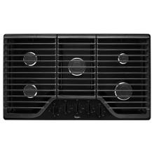 See Details - 36 inch 5 Burner Gas Cooktop with Fifth Burner