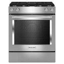 See Details - 30-Inch 4-Burner Dual Fuel Downdraft Slide-In Range